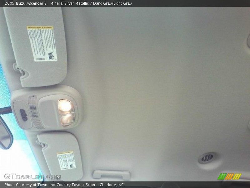 Mineral Silver Metallic / Dark Gray/Light Gray 2005 Isuzu Ascender S