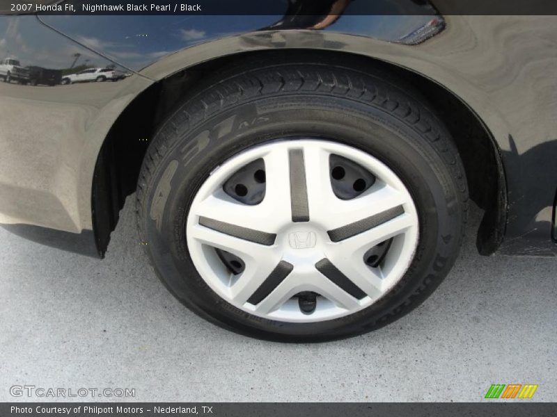 Nighthawk Black Pearl / Black 2007 Honda Fit
