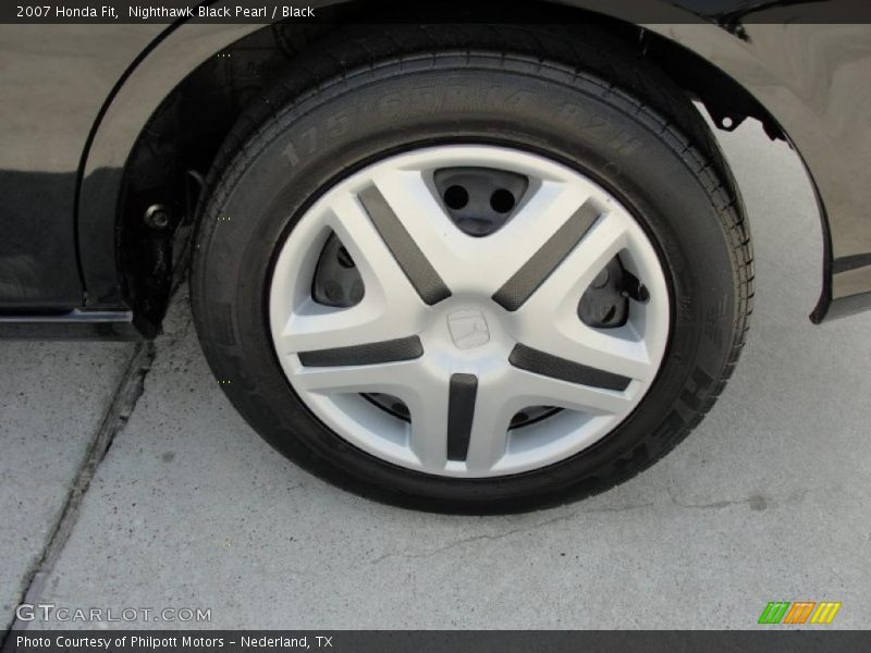 Nighthawk Black Pearl / Black 2007 Honda Fit