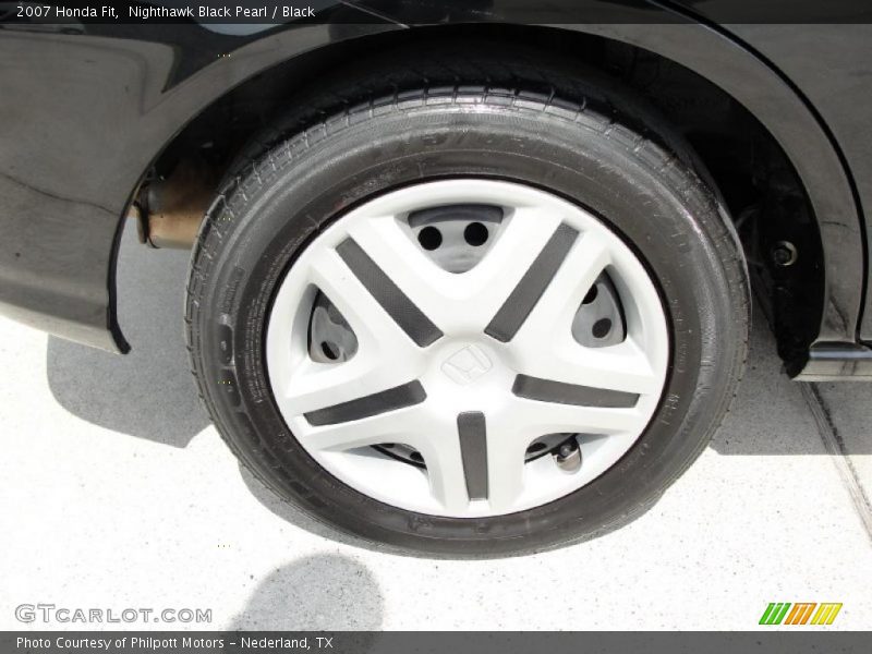 Nighthawk Black Pearl / Black 2007 Honda Fit