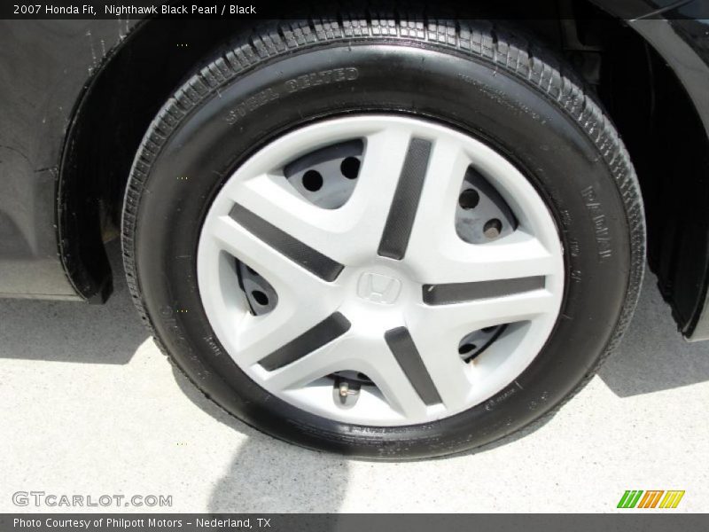 Nighthawk Black Pearl / Black 2007 Honda Fit