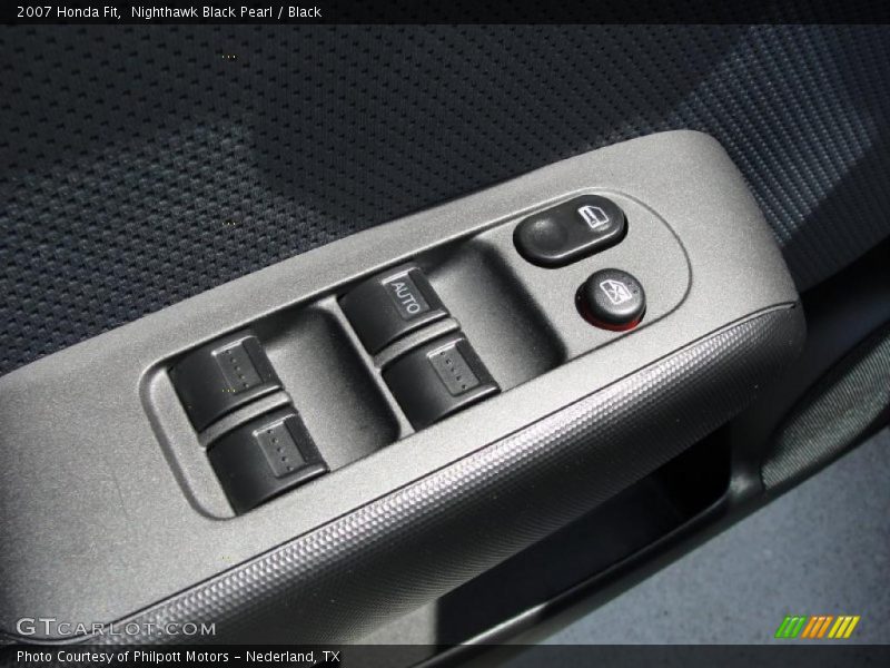 Nighthawk Black Pearl / Black 2007 Honda Fit