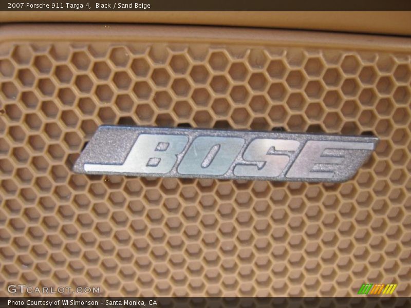 Black / Sand Beige 2007 Porsche 911 Targa 4