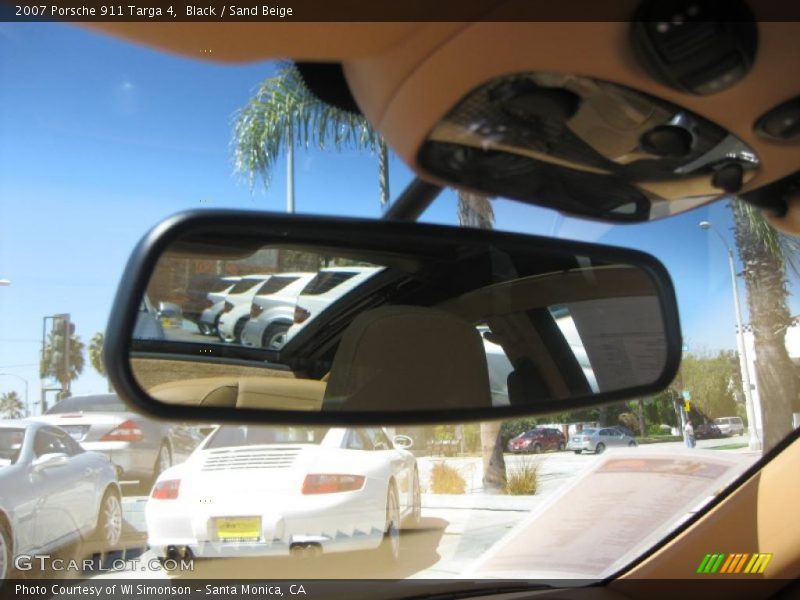 Black / Sand Beige 2007 Porsche 911 Targa 4