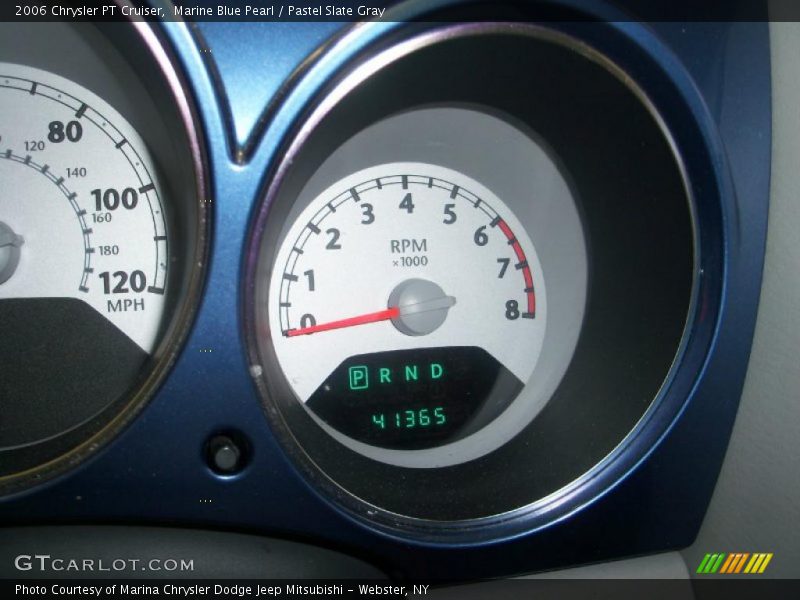 Marine Blue Pearl / Pastel Slate Gray 2006 Chrysler PT Cruiser