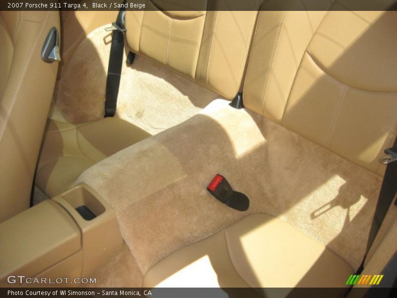 Black / Sand Beige 2007 Porsche 911 Targa 4