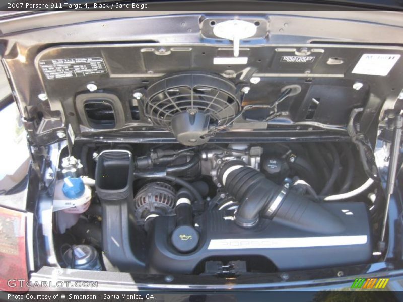 Black / Sand Beige 2007 Porsche 911 Targa 4