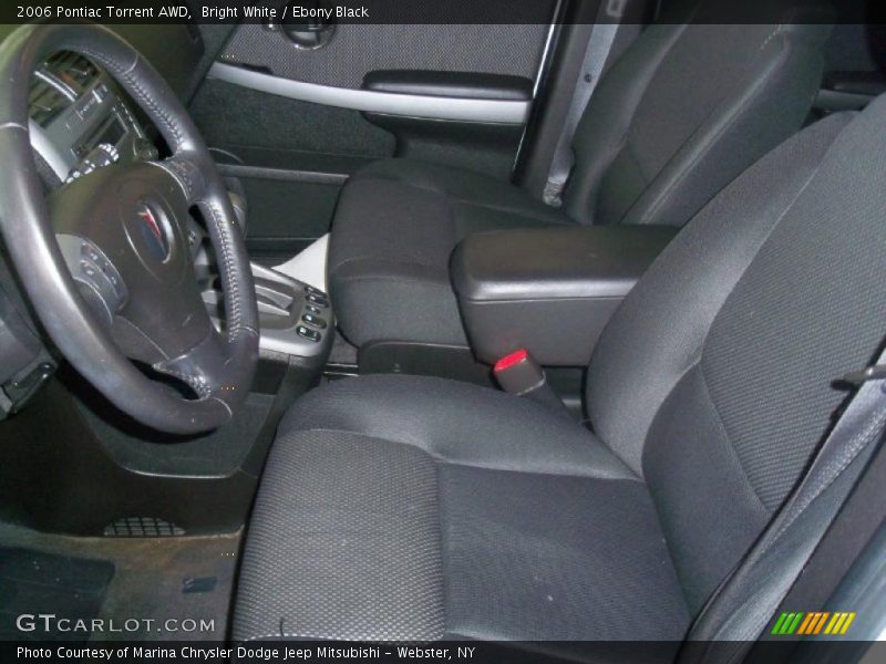 Bright White / Ebony Black 2006 Pontiac Torrent AWD