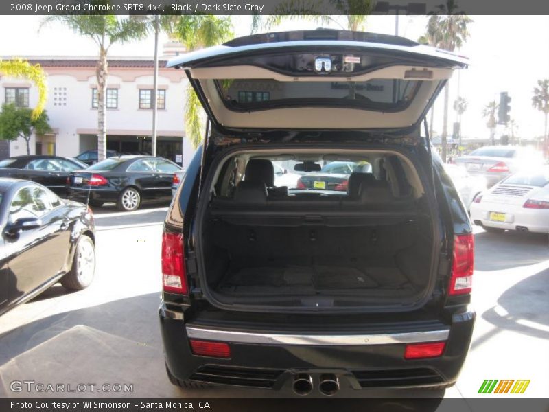 Black / Dark Slate Gray 2008 Jeep Grand Cherokee SRT8 4x4