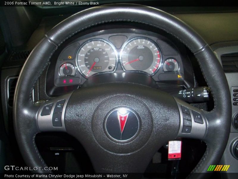 Bright White / Ebony Black 2006 Pontiac Torrent AWD