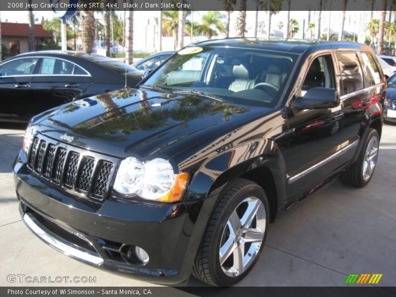 Black / Dark Slate Gray 2008 Jeep Grand Cherokee SRT8 4x4