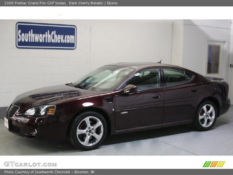 Dark Cherry Metallic / Ebony 2006 Pontiac Grand Prix GXP Sedan