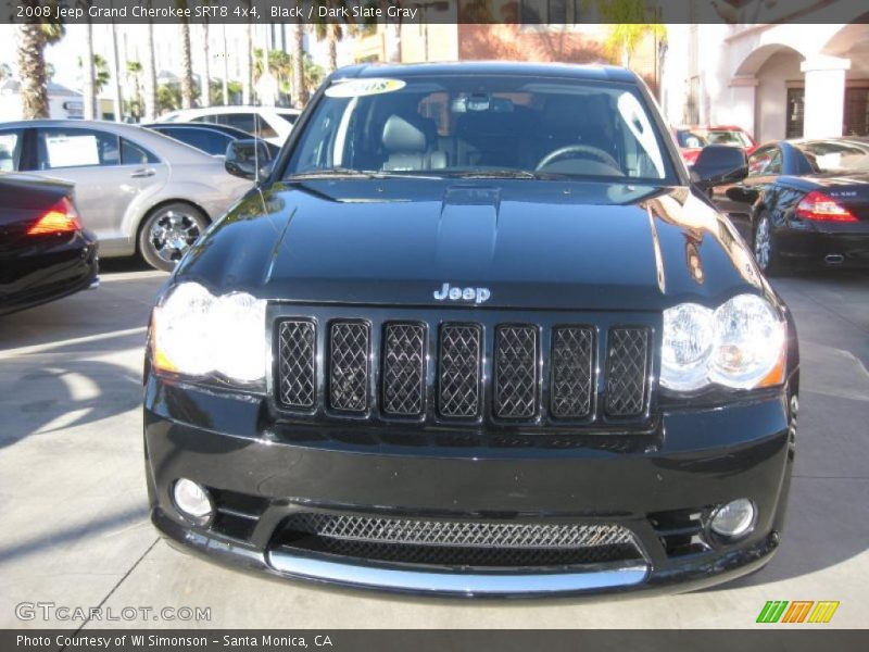 Black / Dark Slate Gray 2008 Jeep Grand Cherokee SRT8 4x4