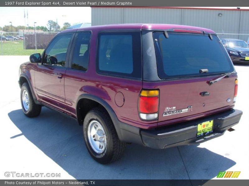 Desert Violet Pearl / Medium Graphite 1997 Ford Explorer Sport 4x4