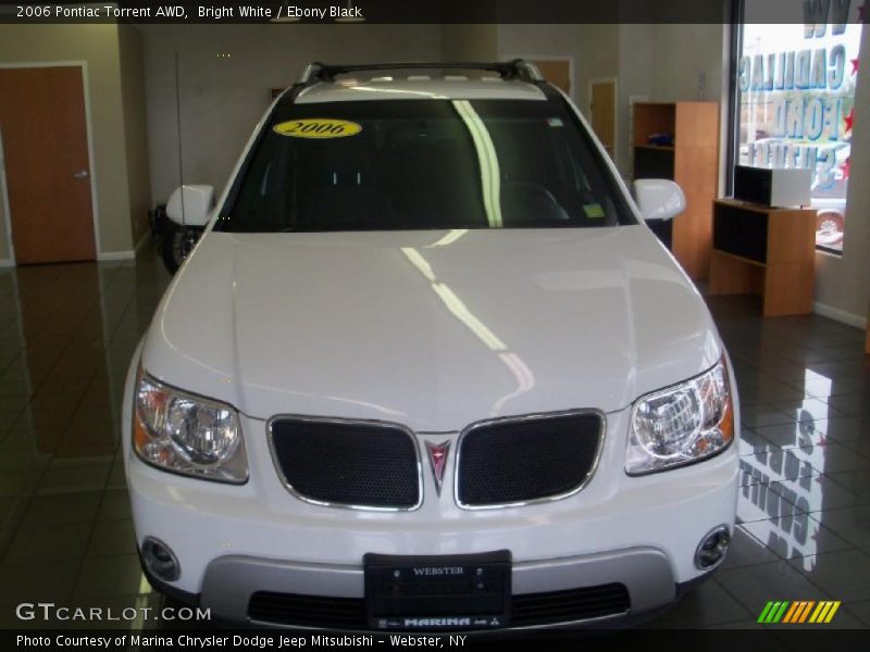 Bright White / Ebony Black 2006 Pontiac Torrent AWD