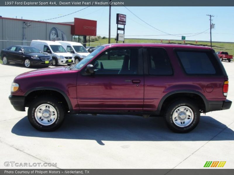 Desert Violet Pearl / Medium Graphite 1997 Ford Explorer Sport 4x4