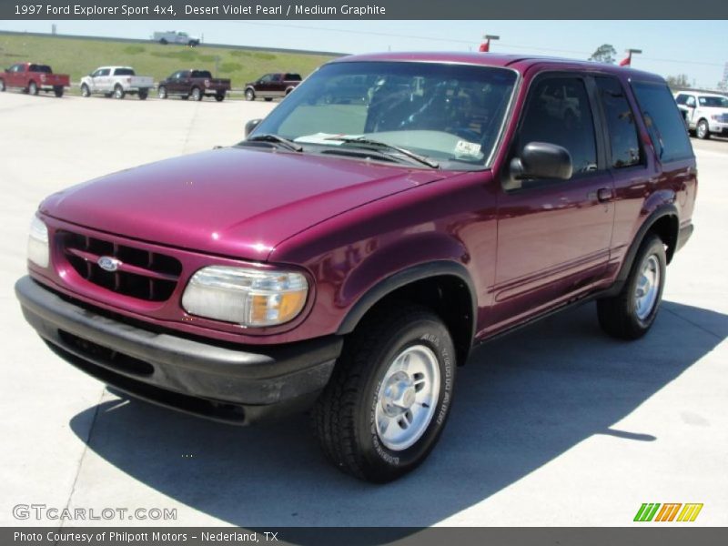 Desert Violet Pearl / Medium Graphite 1997 Ford Explorer Sport 4x4