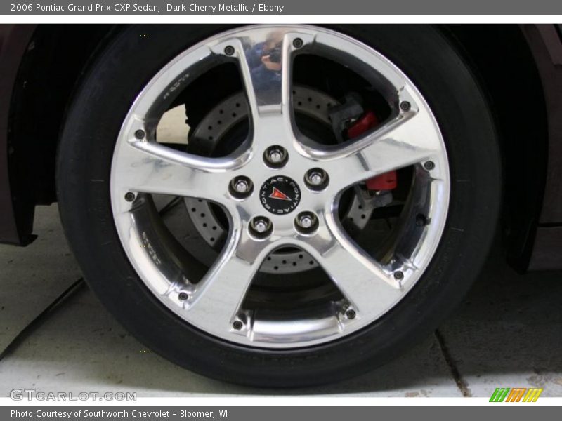 Dark Cherry Metallic / Ebony 2006 Pontiac Grand Prix GXP Sedan