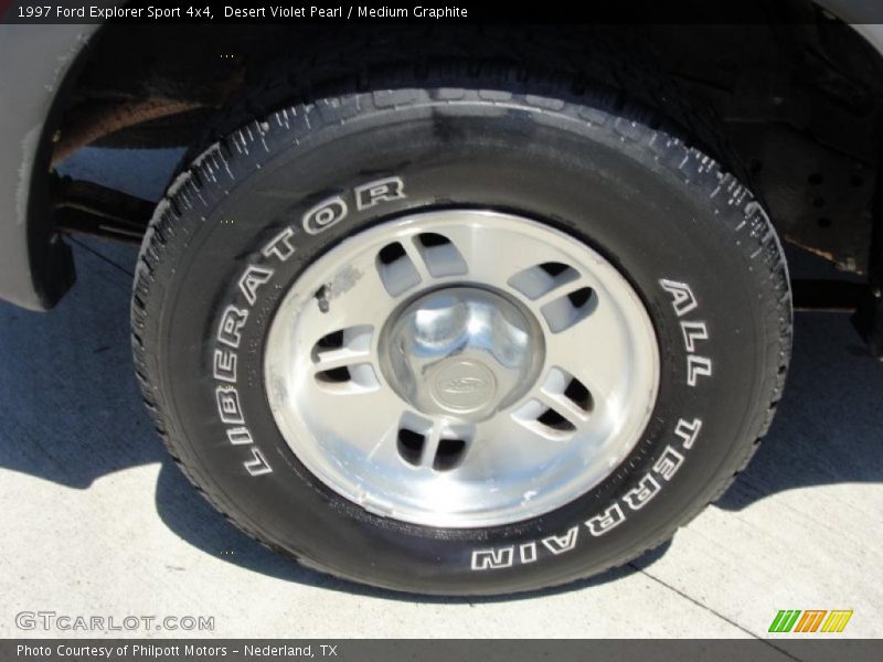 Desert Violet Pearl / Medium Graphite 1997 Ford Explorer Sport 4x4
