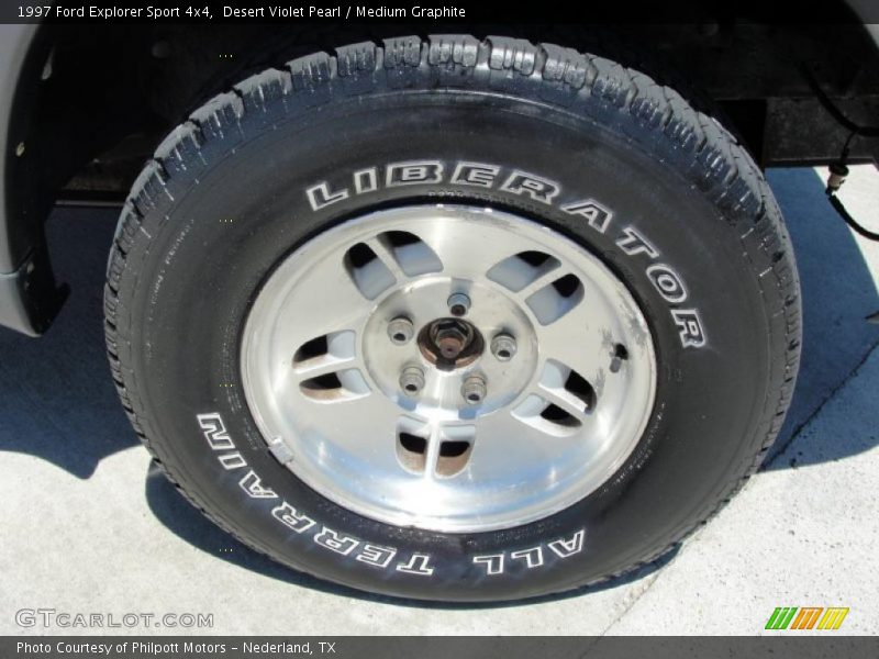 Desert Violet Pearl / Medium Graphite 1997 Ford Explorer Sport 4x4