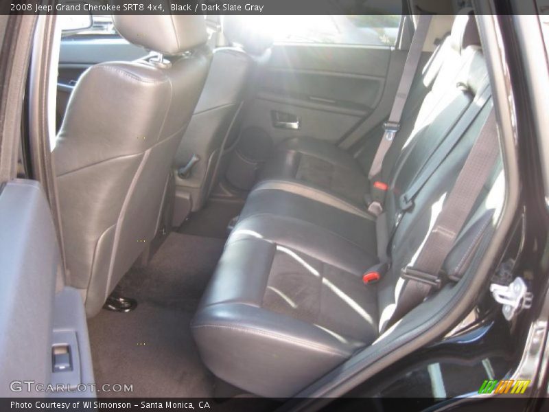 Black / Dark Slate Gray 2008 Jeep Grand Cherokee SRT8 4x4