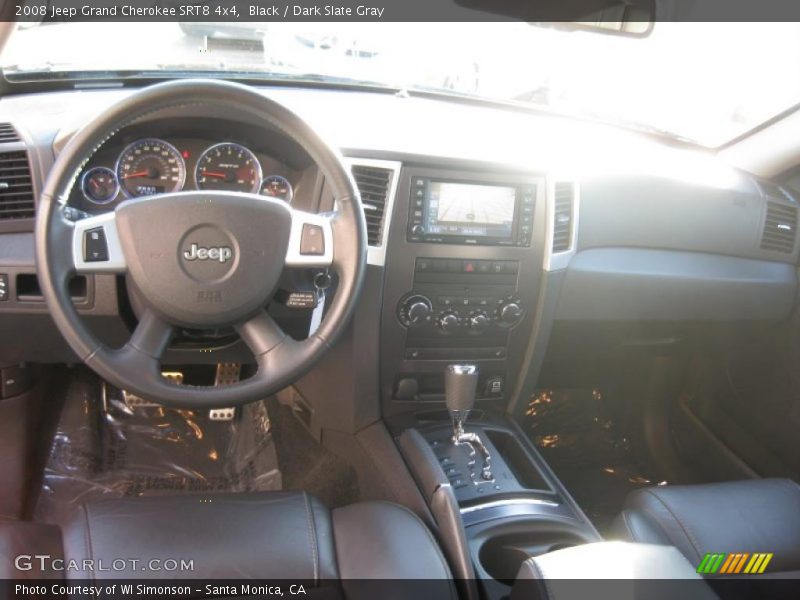 Black / Dark Slate Gray 2008 Jeep Grand Cherokee SRT8 4x4