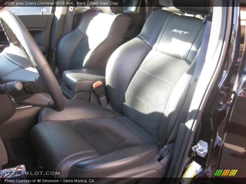 Black / Dark Slate Gray 2008 Jeep Grand Cherokee SRT8 4x4