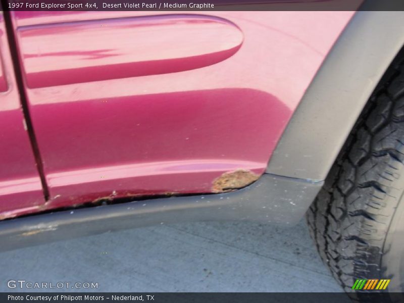 Desert Violet Pearl / Medium Graphite 1997 Ford Explorer Sport 4x4