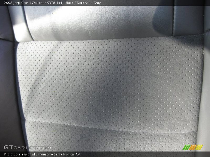 Black / Dark Slate Gray 2008 Jeep Grand Cherokee SRT8 4x4