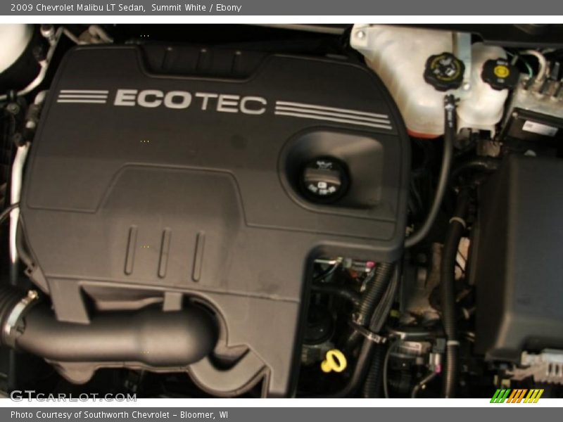 Summit White / Ebony 2009 Chevrolet Malibu LT Sedan