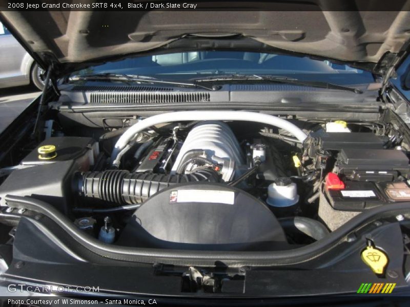 Black / Dark Slate Gray 2008 Jeep Grand Cherokee SRT8 4x4