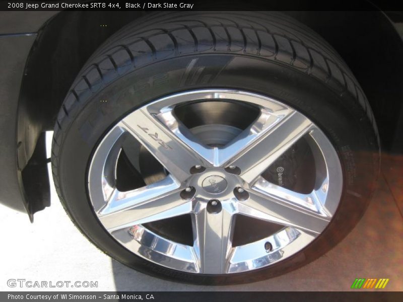 Black / Dark Slate Gray 2008 Jeep Grand Cherokee SRT8 4x4