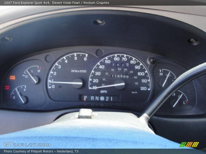 Desert Violet Pearl / Medium Graphite 1997 Ford Explorer Sport 4x4