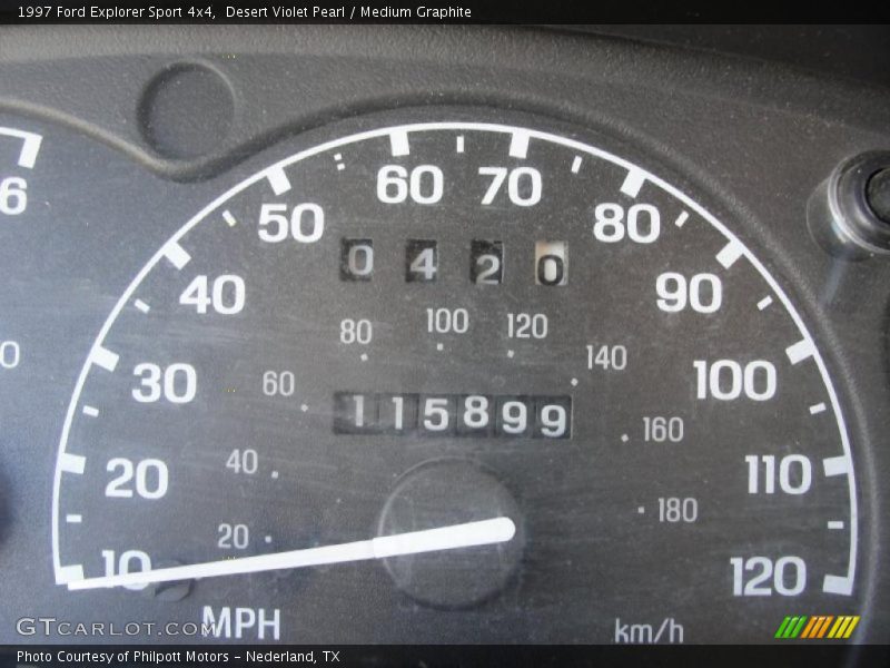 Desert Violet Pearl / Medium Graphite 1997 Ford Explorer Sport 4x4