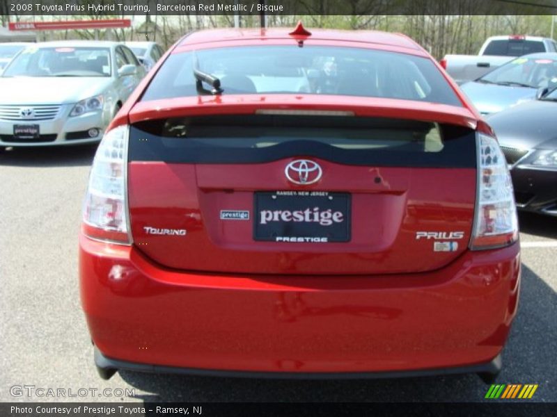 Barcelona Red Metallic / Bisque 2008 Toyota Prius Hybrid Touring