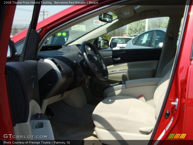 Barcelona Red Metallic / Bisque 2008 Toyota Prius Hybrid Touring