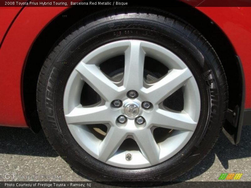 Barcelona Red Metallic / Bisque 2008 Toyota Prius Hybrid Touring