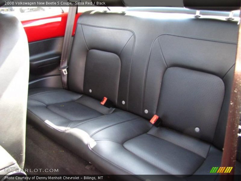 Salsa Red / Black 2008 Volkswagen New Beetle S Coupe