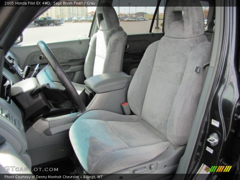 Sage Brush Pearl / Gray 2005 Honda Pilot EX 4WD