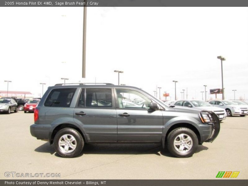 Sage Brush Pearl / Gray 2005 Honda Pilot EX 4WD