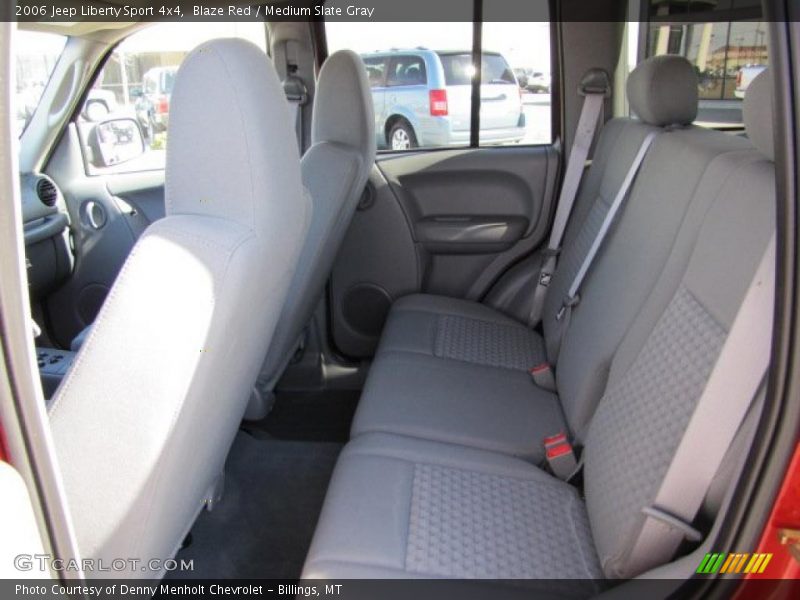Blaze Red / Medium Slate Gray 2006 Jeep Liberty Sport 4x4