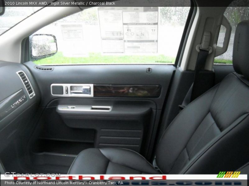 Ingot Silver Metallic / Charcoal Black 2010 Lincoln MKX AWD