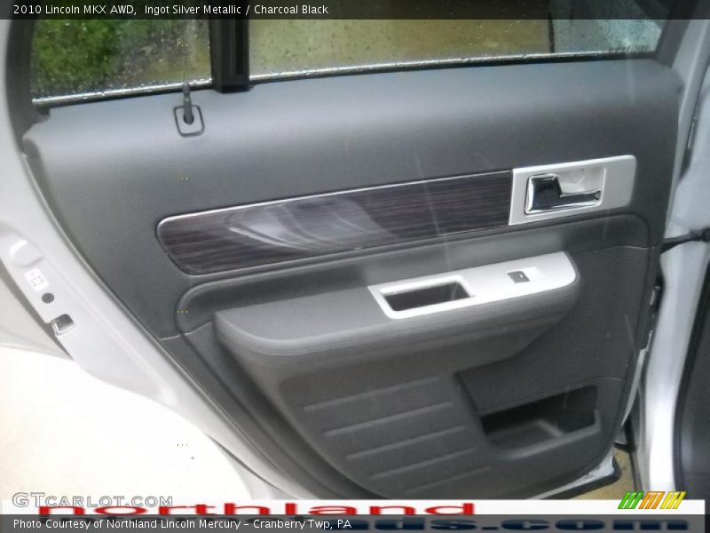 Ingot Silver Metallic / Charcoal Black 2010 Lincoln MKX AWD
