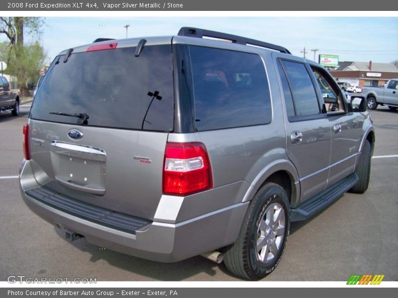 Vapor Silver Metallic / Stone 2008 Ford Expedition XLT 4x4