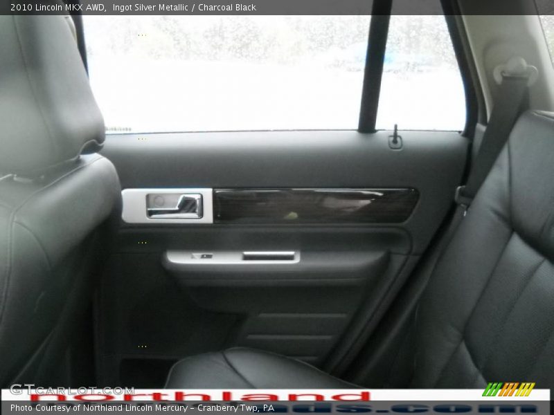 Ingot Silver Metallic / Charcoal Black 2010 Lincoln MKX AWD