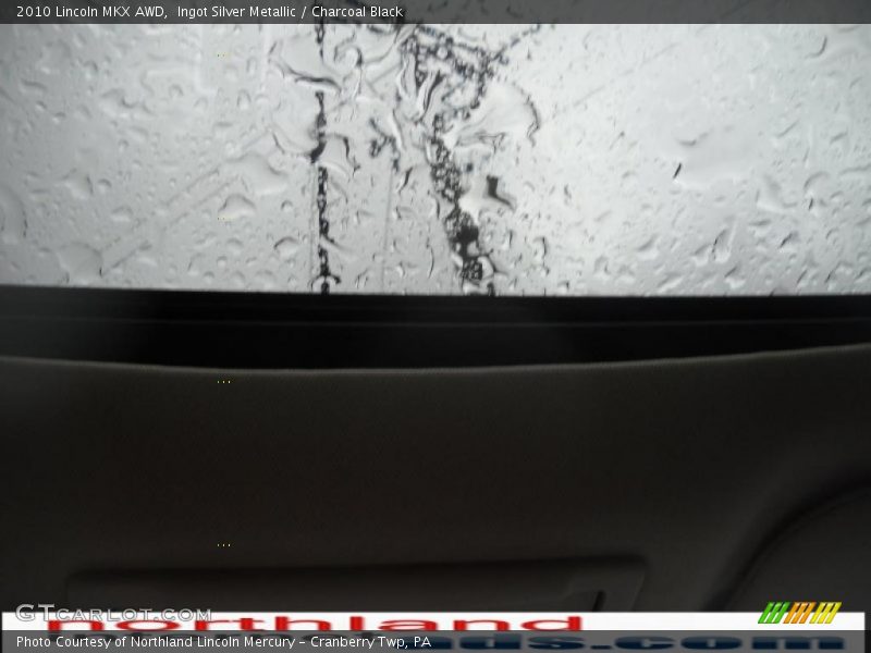 Ingot Silver Metallic / Charcoal Black 2010 Lincoln MKX AWD