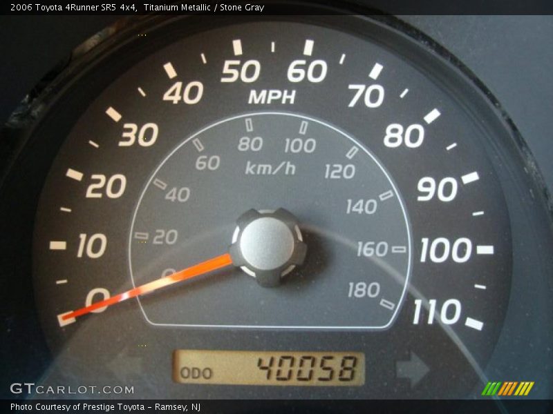 Titanium Metallic / Stone Gray 2006 Toyota 4Runner SR5 4x4