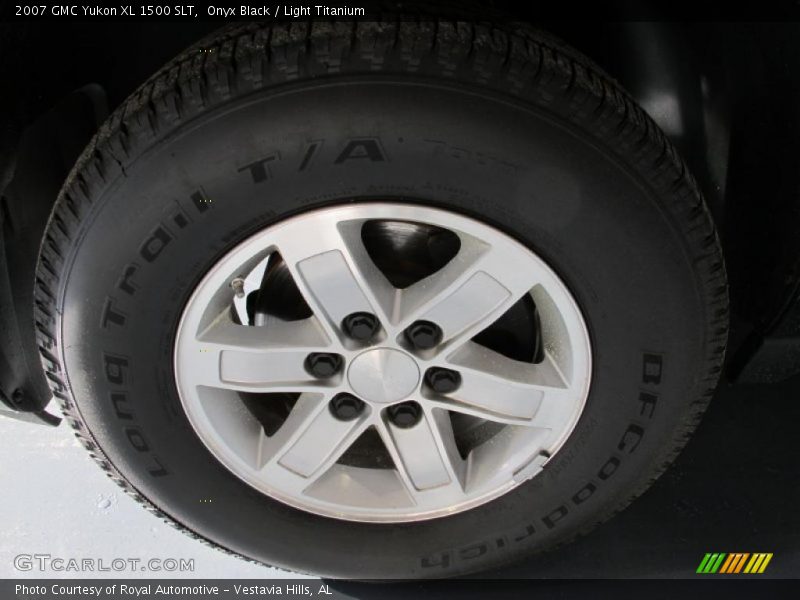 Onyx Black / Light Titanium 2007 GMC Yukon XL 1500 SLT