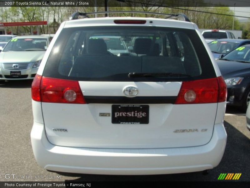 Natural White / Stone 2007 Toyota Sienna CE