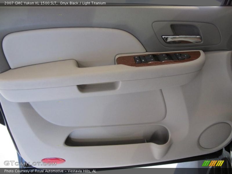 Onyx Black / Light Titanium 2007 GMC Yukon XL 1500 SLT